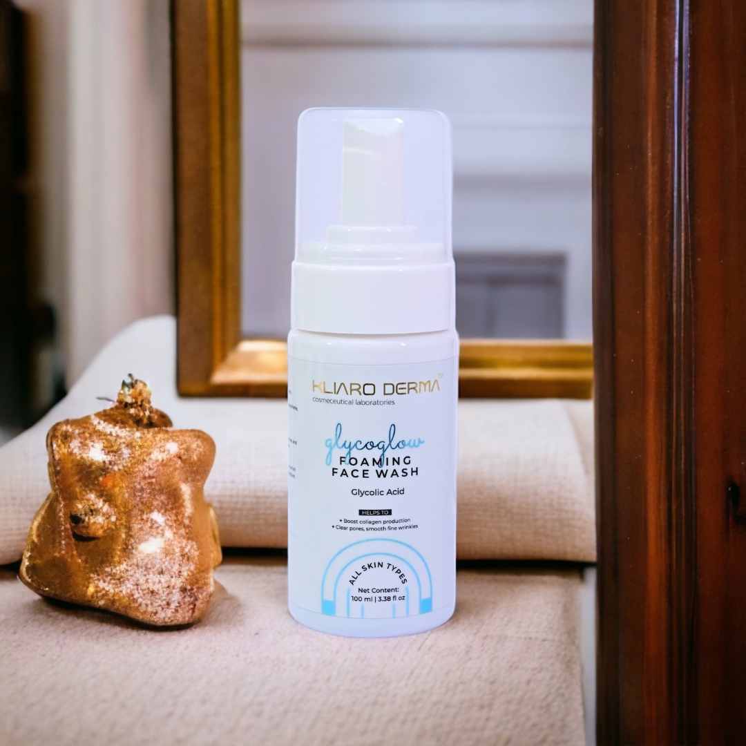 Glyco Glow Foaming Face Wash – Kliaro Derma